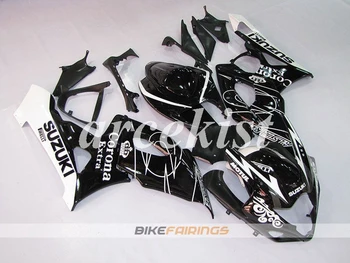 

Injection New ABS Motorcycle Full Fairings Kit Fit For SUZUKI GSX-R1000 K5 2005 2006 05 06 GSXR1000 body set Custom White black