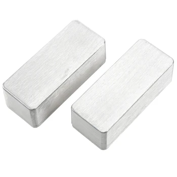 

2PCS Diecast Aluminium Electronics Project Box Case Enclosure in strument 1590A Style Guitar Effects Aluminium Stomp Box for Gui