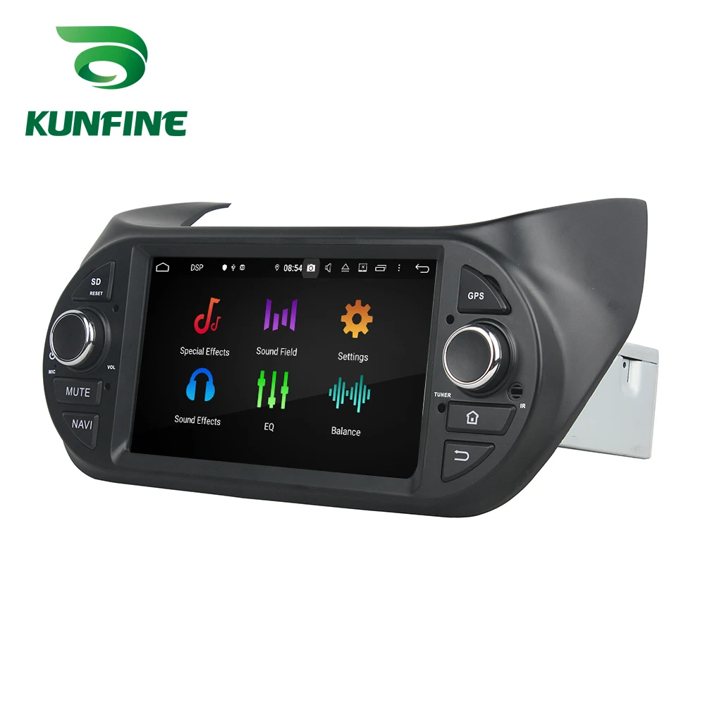 Clearance Android 9.0 Octa Core 4GB RAM 64GB Rom Car DVD GPS Multimedia Player Car Stereo for Fait Fiorino 2008-2016  Deckless Radio 2