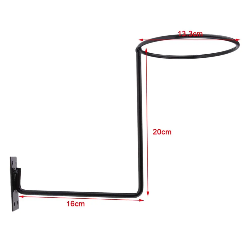 Черный Кронштейн железный кронштейн вешалка для пальто Мотоциклетные