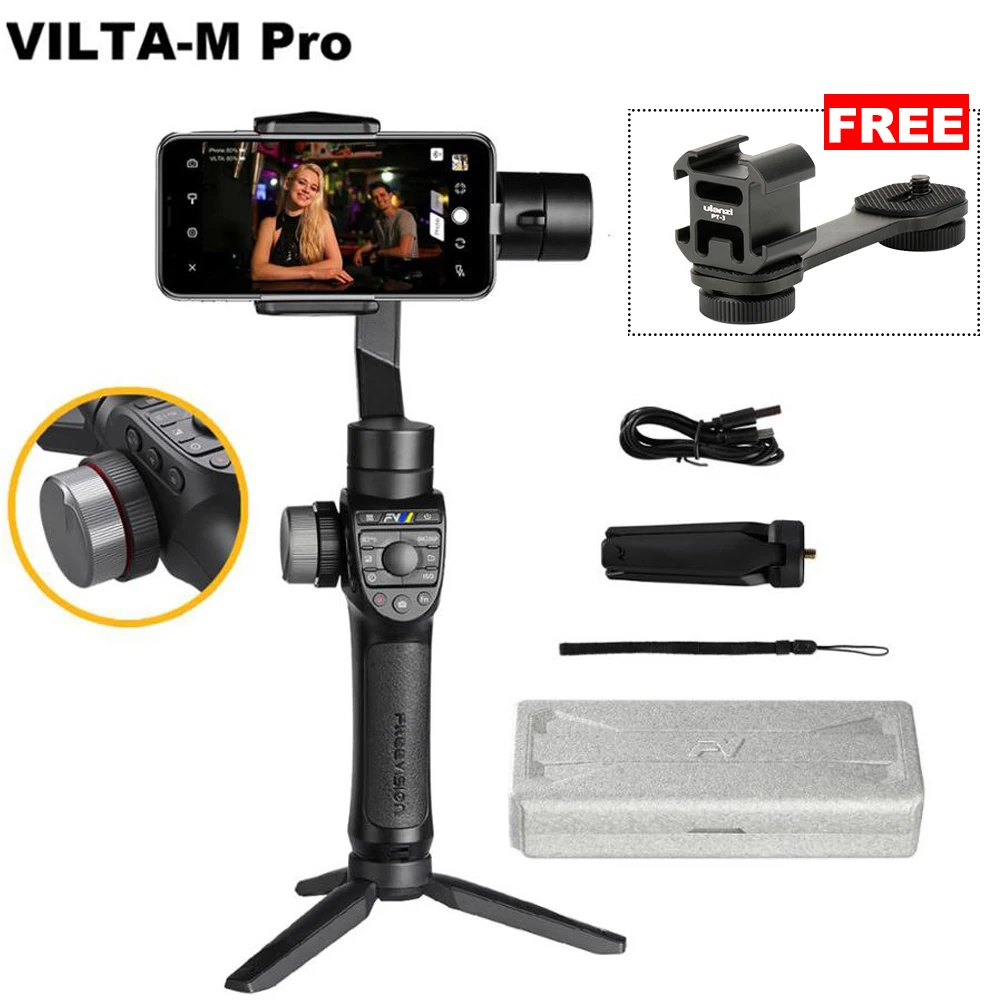  Freevision Vilta-M/Vilta-M Pro 3 Axis Handheld Gimbal Stabilizer Portable Gimbal for iPhone Andriod