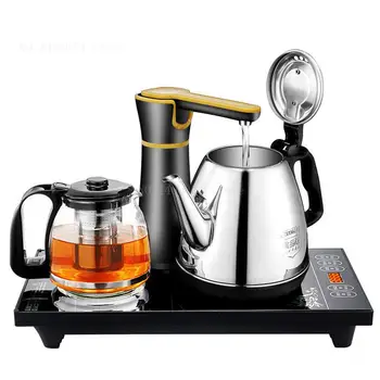 

Double Electric Kettles Household Insulated Tea Pot Set with Induction cooker Stainless Steel Safety Auto-off Function 1.0L 220V