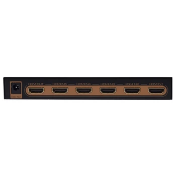 

Multi-function 3-in-1/5-in-1 HDMI 2.0 Switcher 4K 60Hz HDR HDCP 2.2 Adapter Converter With Infrared Remote Controller