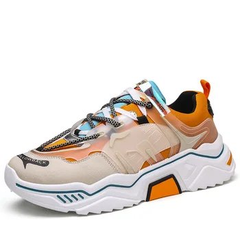 

Thick-soled Sneakers Men's Wear-resistant Vulcanized Shoes Boy Brand Running Shoes Men's Sneakers Men Tennis Superstar