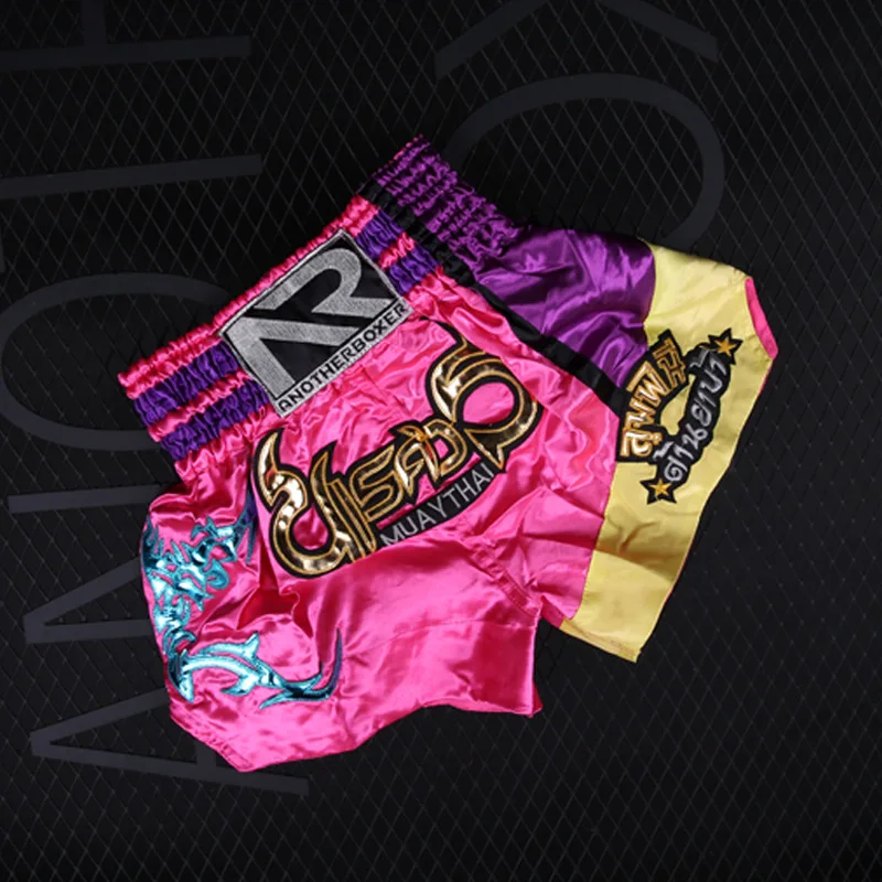 Adult Children Muay Thai Shorts Loose MMA Training Trousers Ventilate Fight Training Boxer Pants Boxing Equipment Wholesale
