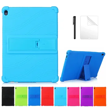 

Tablet Protective Case For Lenovo Tab M10 TB-X605F X505F P10 TB-X705F TB-X705L 10.1 inch Soft Silicon Tablet Case +FilmPen