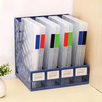 

A4 Transparent Storage Box Clear Plastic Document Paper Filling Case File Waterproof practical Storage Organizer Office School