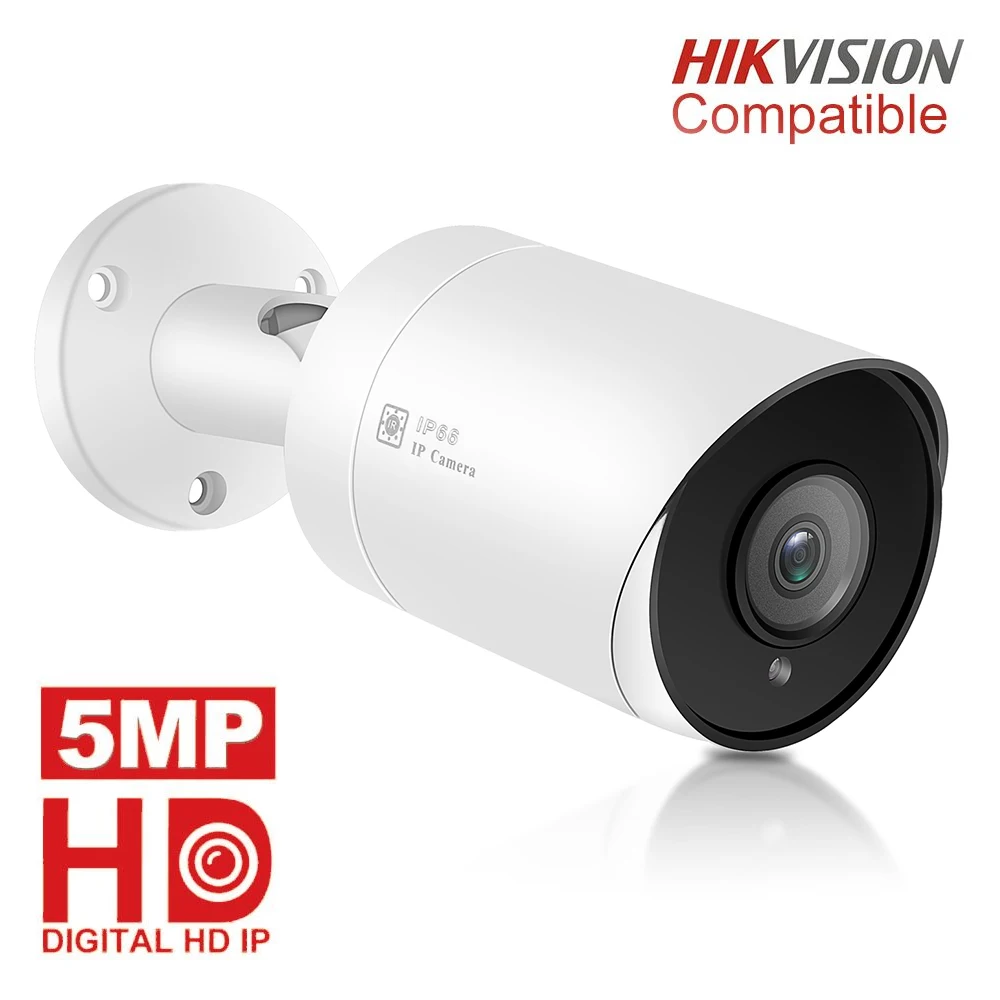 8CH видео Камера s Системы 4/6/8 шт. 5MP IP Камера открытый Hikvision OEM 8CH 4K POE NVR CCTV Kit Электронная сигнализация Ночное видение