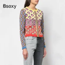 Брендовый дизайнерский женский кардиган, Ретро стиль, контрастные геометрические сердца, однобортный, круглый вырез, открытый шов, кардиган, вязаное пальто