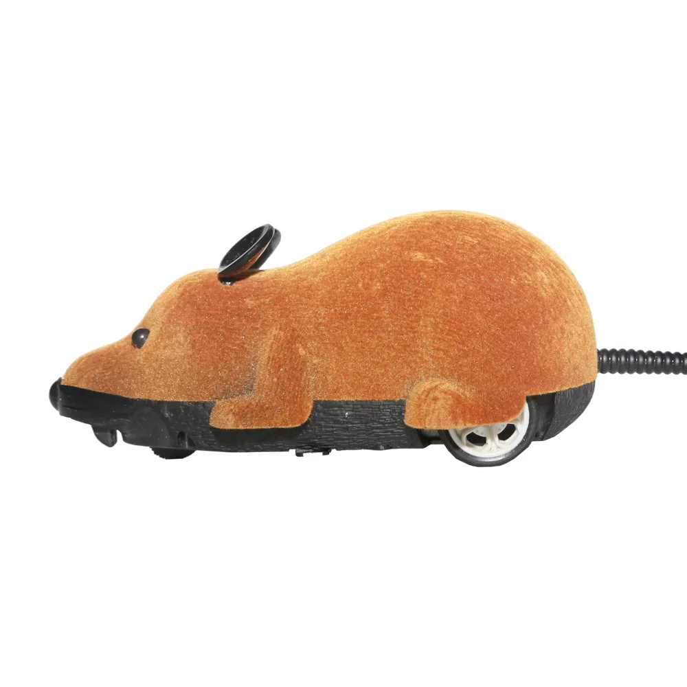 Мышь игрушки беспроводной RC мышки для котов игрушки пульт дистанционного управления ложная мышь Новинка RC кошка игра забавная мышь игрушки для кошек
