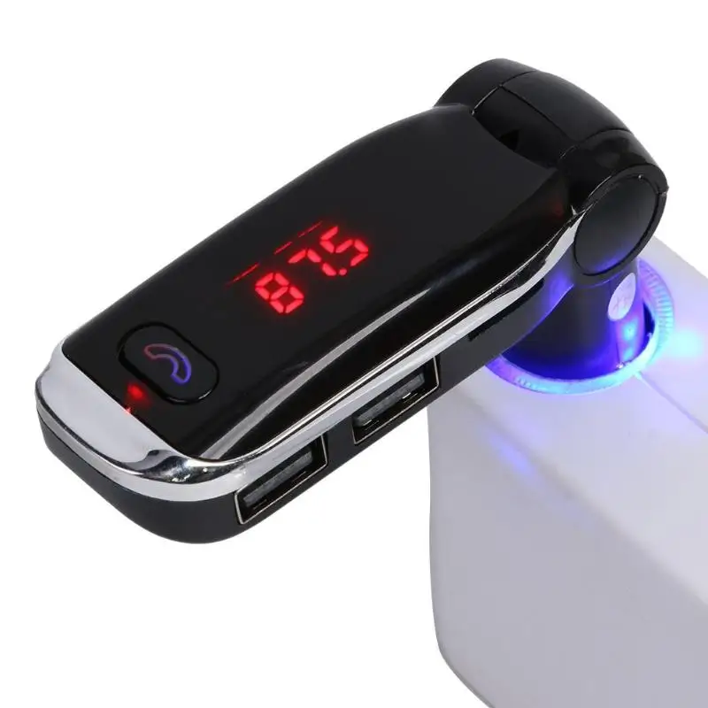 M7 беспроводной Bluetooth 3,0 и EDR fm-передатчик ABS Максимальная емкость поддержка 32 Гб Handsfree складное автомобильное USB зарядное устройство