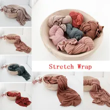 Супер удобные тянущиеся одеяла для новорожденных, новые одеяла для фотосъемки новорожденных, пеленки для новорожденных