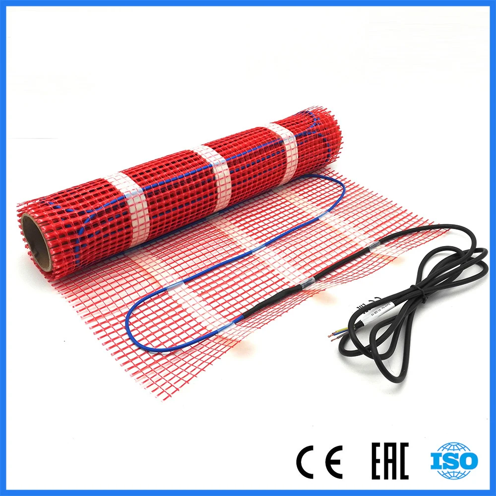 MINCO HEAT Underfloor Heating System Free Shipping to Russia, Under Floor Heating Mat 0.5 Meter Mat Under Tile Heating 150W/sqm