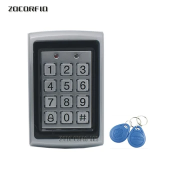 DIY Metal Stainless steel RFID Access Control Keypad ID card Reader security 12VDC EM125KHZ 1