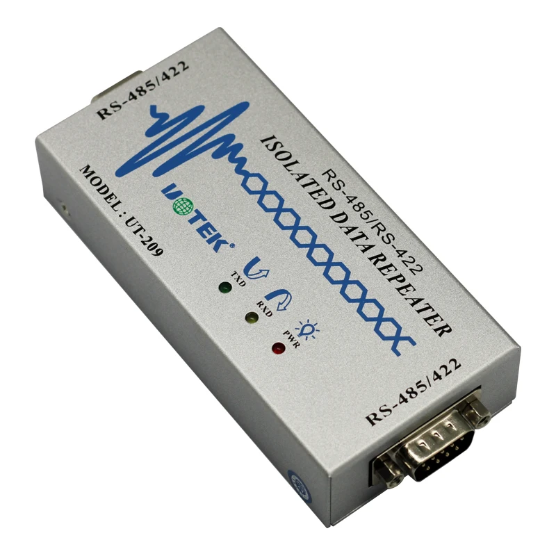 Industrial RS485 / 422 repeater with optical isolation signal amplifier converter UT-209