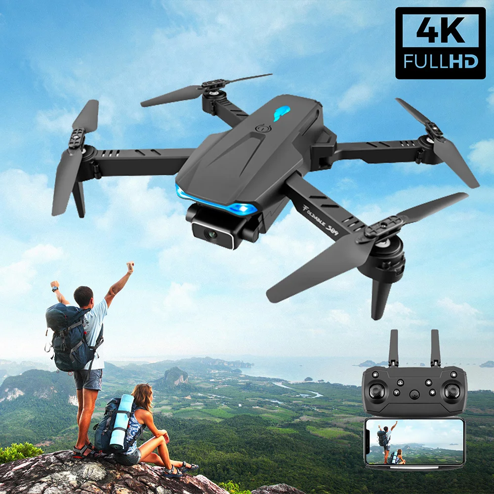 2021 RC Дрон 4K HD Двойная камера передача в реальном времени Wi-Fi FPV аэрофотосъемка