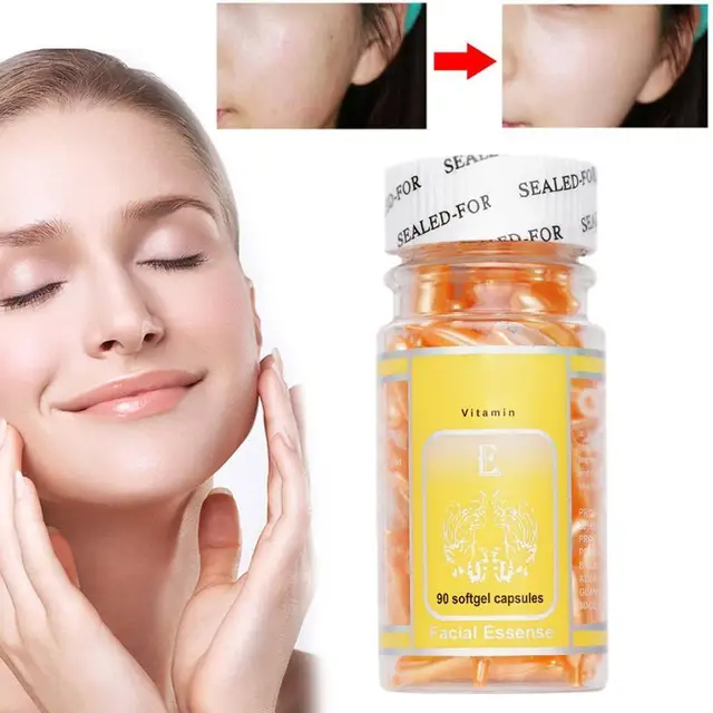 Beauty Salon Vitamin E Fruit Acid Anti Regenerating Serum Capsules Moisturizing and Moisturizing Seru 1