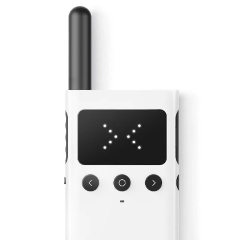 Xiaomi Mijia Smart Walkie Talkie 1S LED Display 3 5mm Headphone Jack 4 2 Dual Mode Bluetooth FM Radio Handy TeamTalk Tool