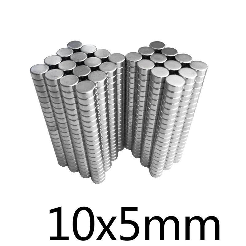 

500/1000/1500 pcs Powerful Magnets Neodymium Magnet 10 x 5 mm Permanent NdFeB Super Strong 10*5