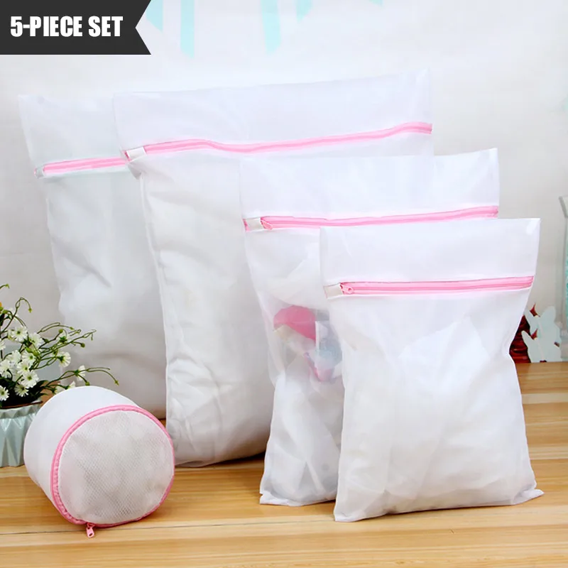 5Packs Thickened set Laundry Bag For Washing Machine Clothing Care Bag  Laundry Net Bag Underwear Care Bag - AliExpress