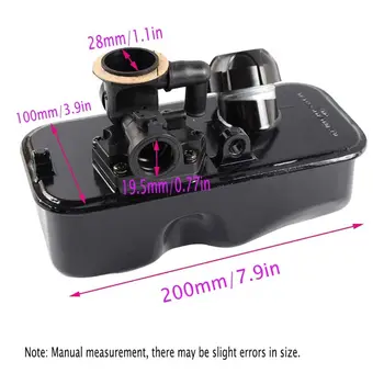 

795477 Carburetor with 494406 Fuel Tank494406 Fuel Tank M17E