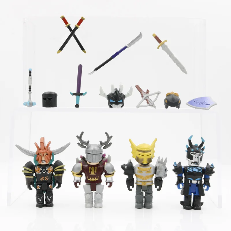 Набор ROBLOX Days of Knight Mix & Match 7 см ПВХ куклы игрушки для мальчиков модели фигурки