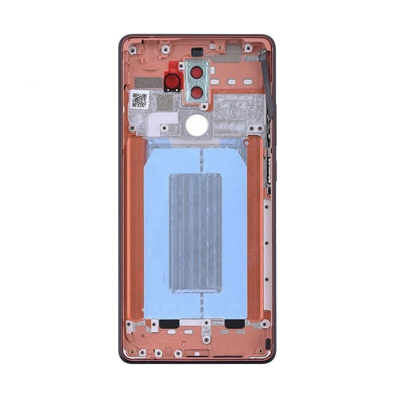 Задняя крышка батарейного отсека для Nokia 7 Plus с объективом для Nokia 7 PLUS TA-1062 TA-1046 TA-1055 задняя крышка батарейного отсека