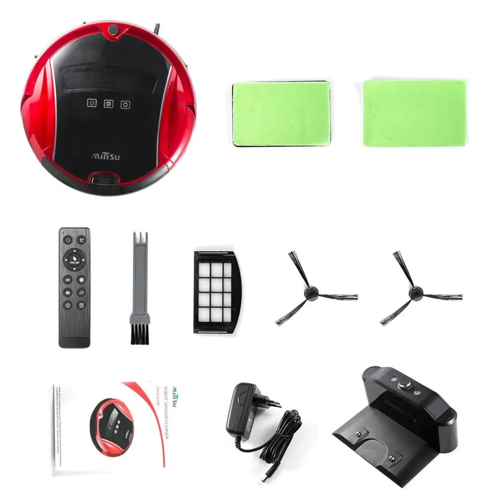 

Family Automatic Smart Sweeping Robot Ultra Slim Sweep Floor Machine Intelligent Mute Vacuum Cleaner For Home Office