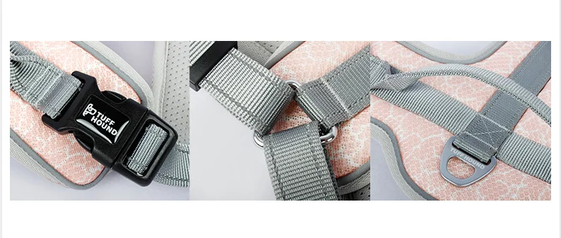 TUFF HOUND, двойная воздушная сетка Drytek, жгут, яркие цвета, не тянет, собачий жгут, дышащая сетка, костюм для маленьких, средних и больших собак