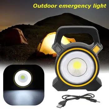 

Rechargeable 30W COB LED Portable Flood Light| Outdoor Garden Work Spot Lamp USB
