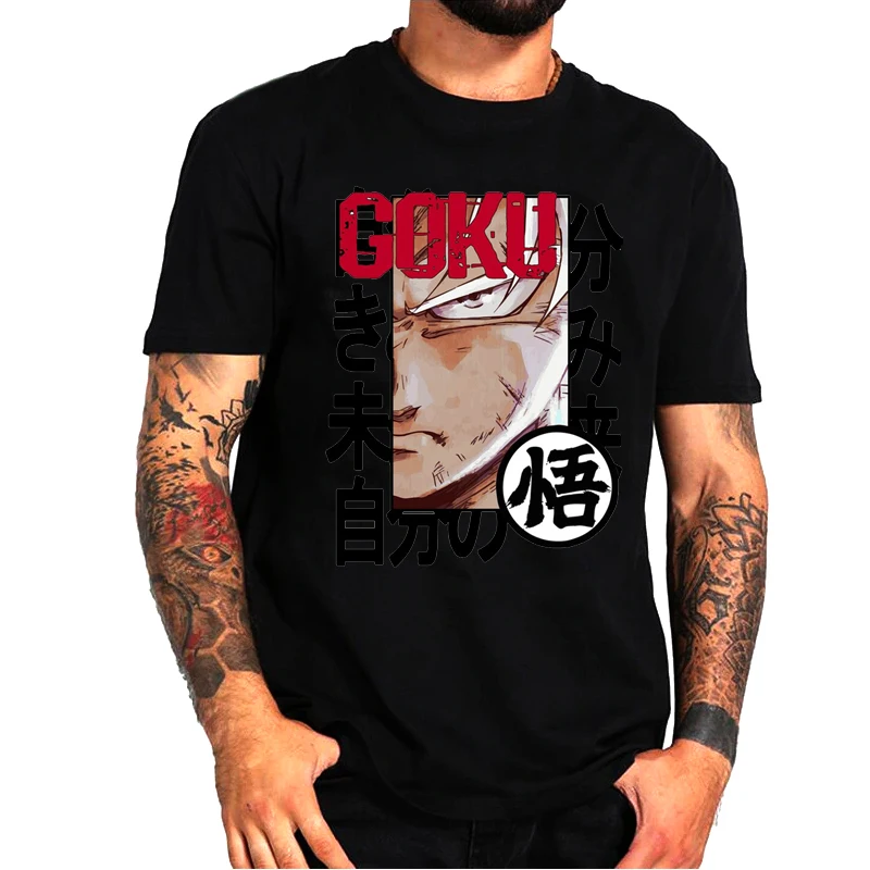Anime Dragon ball Tshirt Men T-shirt Men Women T-shirt Harajuku Goku Printed Top Tshirt Unisex T-shirt Fashion Streetwear