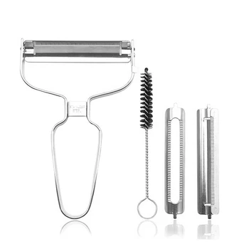 

3Pcs Stainless Steel Vegetables Slicer Cutter Potato Cucumber Grater Shredder Fruits Vegetables Tools Baking Cooking Kitchenware