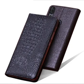 

Genuine Leather Flip Case For Lenovo Z5S Cover Magnetic case Z5S Cases Leather Cover Phone Cases Fundas