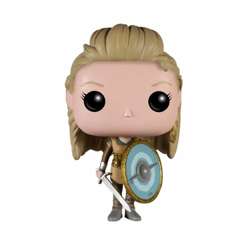 FUNKO POP Vikingar Lagertha Ragnar Lothbrok фигурки модель куклы игрушки на день рождения рождественские подарки - Цвет: 178 no box