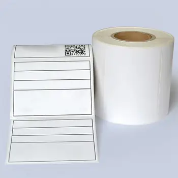 

1 Roll Label Stickers Printing Code Paper Barcode Paper for Thermal Printe