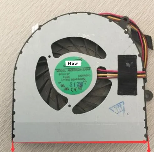 4-проводной охлаждающий вентилятор для ноутбуков ADDA AB06505MX12DB00 0QAWGH DC 5V 0.40A |