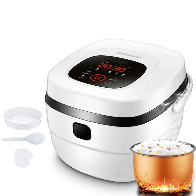 

Electric Rice Cooker Timing Reservation 5L Food Heating Pressure Cooking Steamer Soup Cake Yogurt Maker Stewing Machine EU