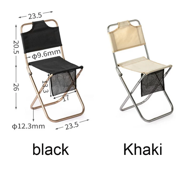 Складной стул со спинкой, чехол для хранения, портативный, для пикника, кемпинга, рыбалки, складной стул, стулья для рыбалки