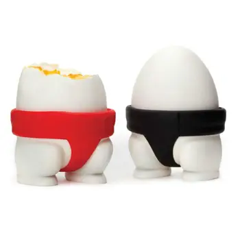 

2PCS Silicone Egg Cup Holder Soft Stand For Boiled Tabletop Cup Kitchen Tool Sumo Innovative Egg Tray Kitchen Cooking Tool