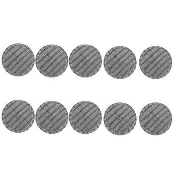 

10 Pcs Microfiber Mop Cloths for Household Mop Head Brush Mop Head Vacuum Cleaner Accessories