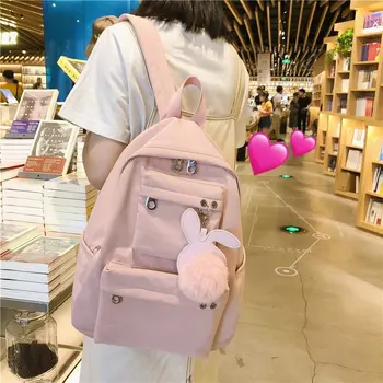 

Women's School Bag Women's Fashion High School College Student Campus Backpack Backpack