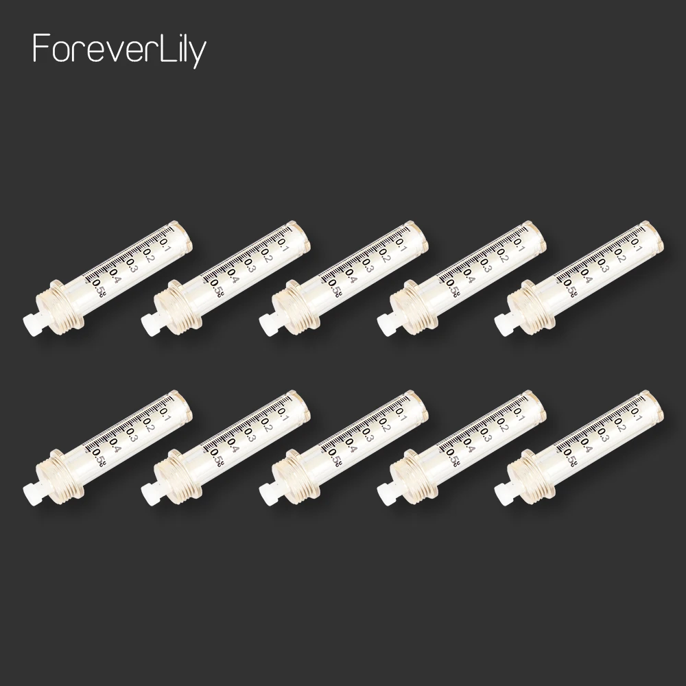 Шприц Foreverlily с насадкой для ампул 0 5 мл/0 3 мл|Типсы тату-машинок| |
