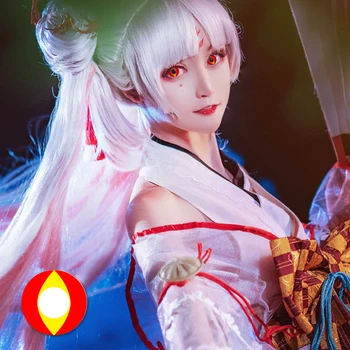 

Beautiful Pupil Color Contact Lenses Monthly Throw Female Path 14.5mm Cute Multicolor Party Gift Cartoon Girl Decoration Cosplay