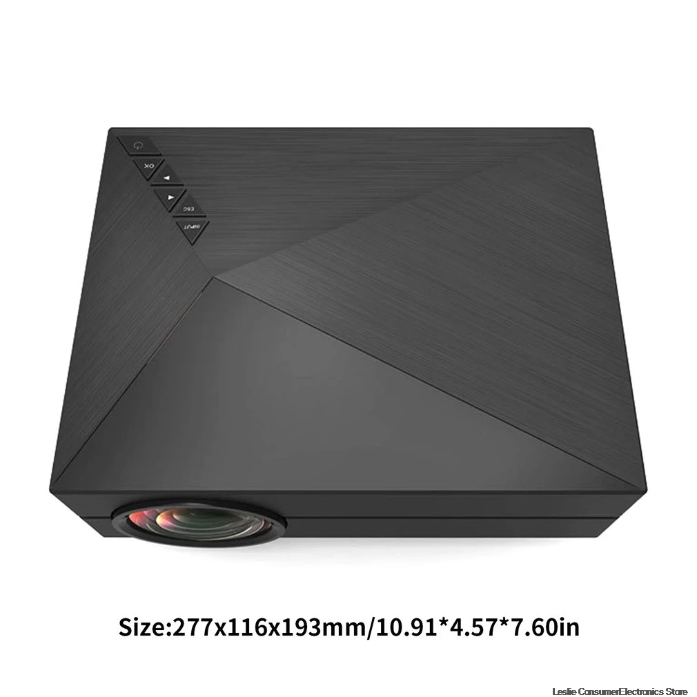 Домашний кинотеатр Мини Портативный HDMI USB ЖК светодиодный мини микро Пико 3D проектор HD 1080P прожектор проектор, мультимедийный проектор