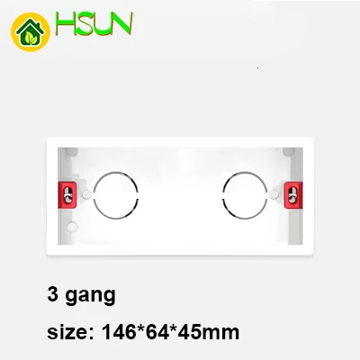 inwall box 2 118 type LED random point switch Household stainless steel brushed panel 1 2 3 4 5 6 7 8 Gang 2 Way switch - Цвет: inwall box 2