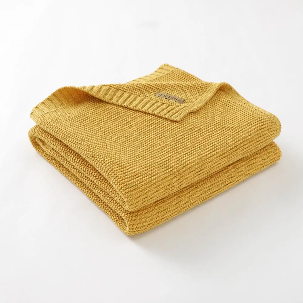 Blankets Newborn Baby Birth Stuff Knitted Fabric Cotton Boys Stroller Super Soft Infant Swaddle Kids Bedding Girl Infantil Wrap swaddle blanket cotton swaddle knit blanket