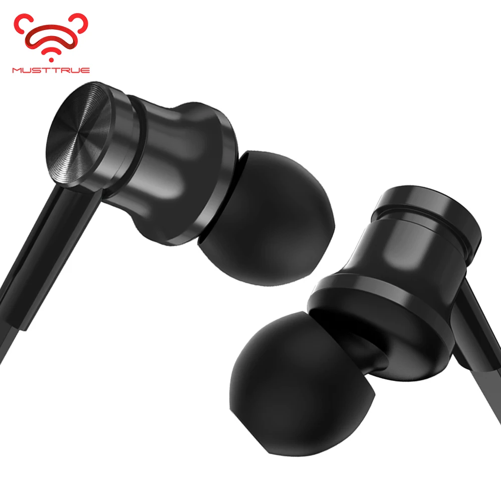 MUSTTRUE P2 наушники стерео Бас спортивные с микрофоном гарнитура для телефона iPhone