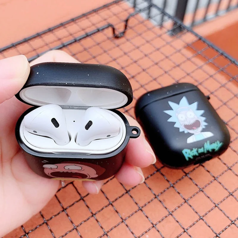 Высокое качество Рик и Морти Смит чехлы для наушников для Apple Airpods 1/2 Мягкий ТПУ силиконовый защитный чехол для наушников