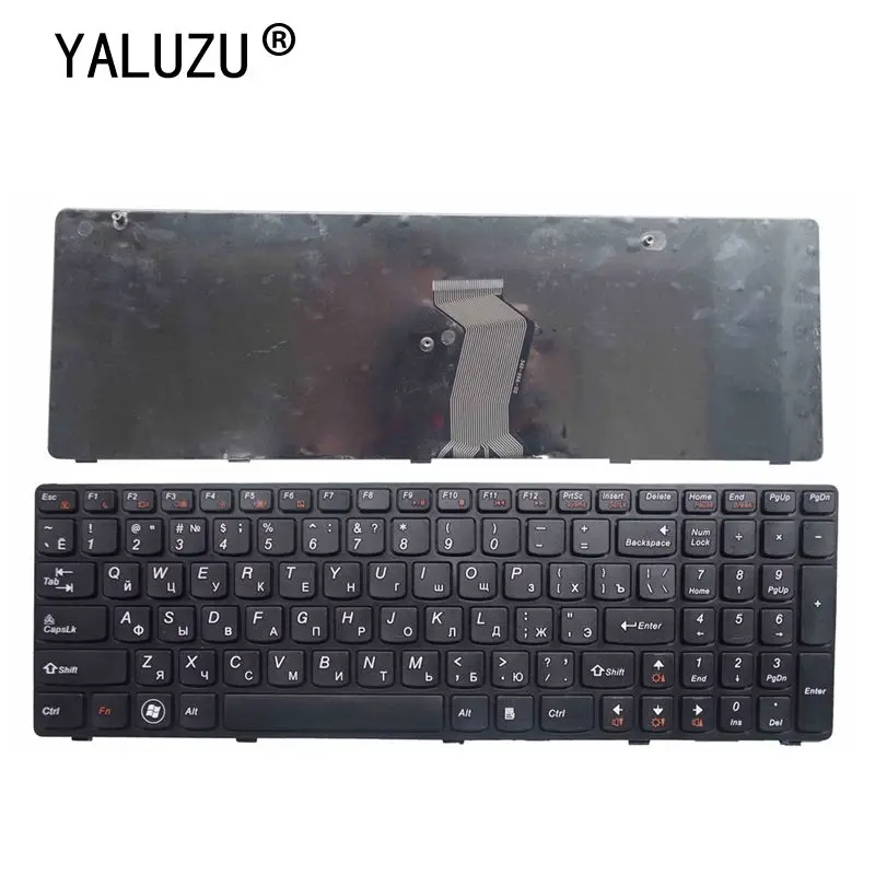 Новая RU клавиатура для Lenovo T4G8-RU G580 Z580A G585 Z585 Русская ноутбука с черной рамкой |