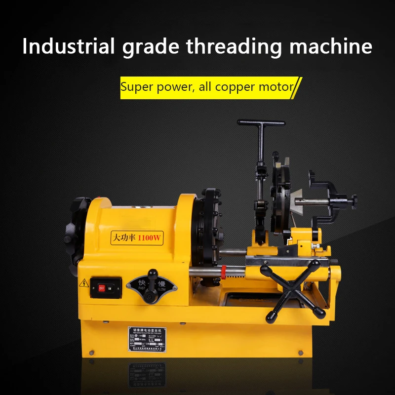 

ZT-50A Threading Machine Semi-Automatic Fire Pipe Threading Machine 2 Inch 3 Inch 4 Inch Plumber Electric Threading Machine
